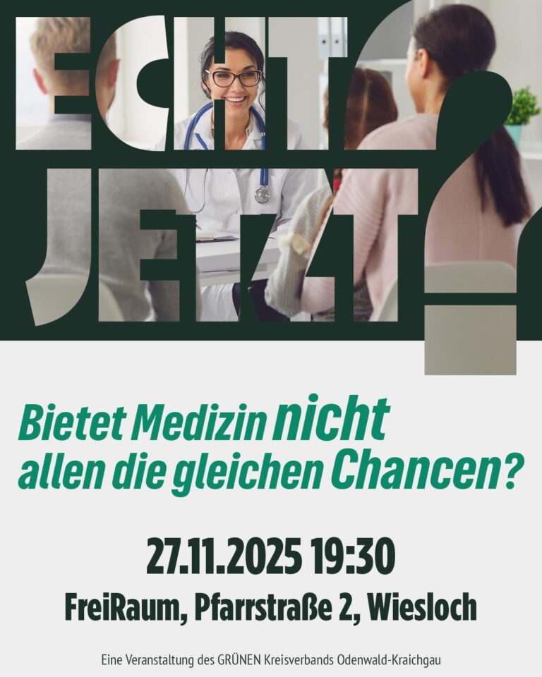 „Echt jetzt? Bieten medizinische Behandlungen nicht allen die gleichen Chancen?“
