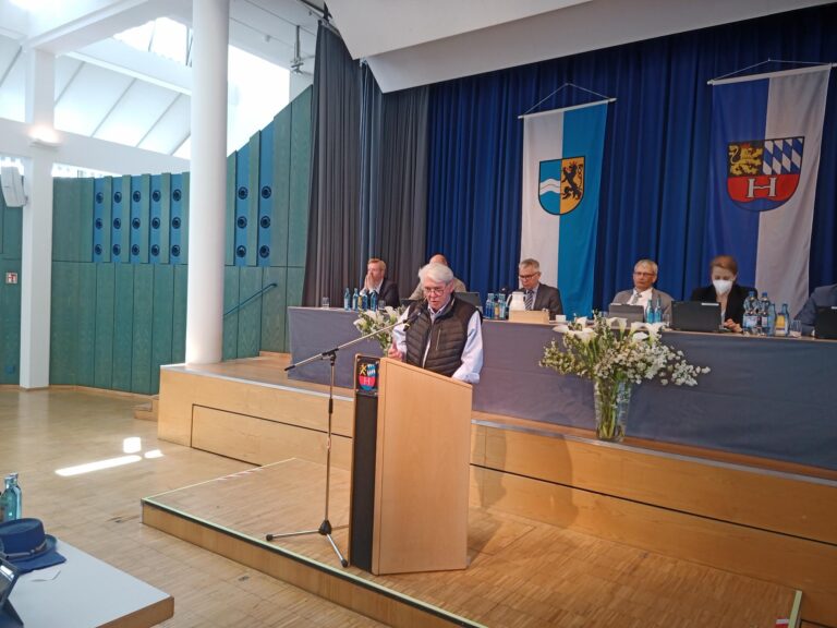 Sitzung des Kreistags 28.April.2026 Kreistagssitzung  – Rede von Adolf Härdle zur Steinsbergschule in Sinsheim
